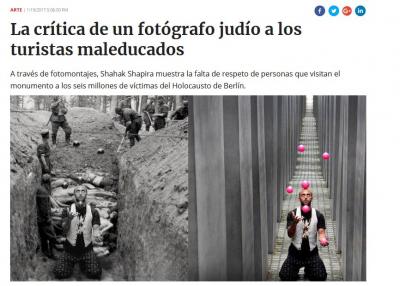 Capture articulo selfies holocausto