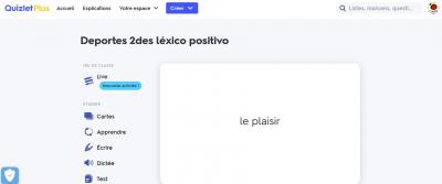 Capture lexico positivo