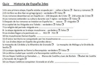 Capture quiz historia de espana