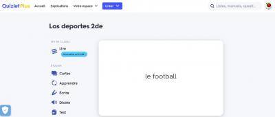 Capture quizlet deportes