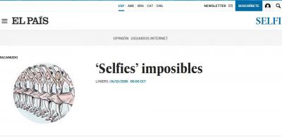 Capture sitio el pais selfies