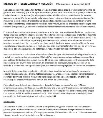 Capture texte mexico