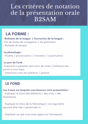 Criteres de notation b2sam