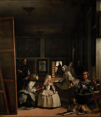 Las meninas by diego velazquez from prado in google earth