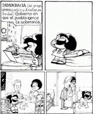 Mafalda y la democracia