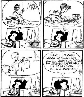 Quino mafalda mujer