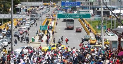 Refugiados colombianos en ecuador