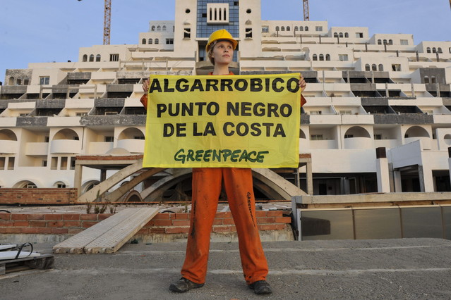 Una las cien activistas que encuentran paraje algarrobico carboneras almeria 1399806149780